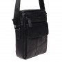 Мужская кожаная сумка Borsa Leather K18154-black