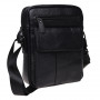 Мужская кожаная сумка Borsa Leather K18154-black