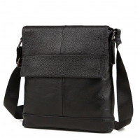 Мужская сумка через плечо натуральная кожа Tiding Bag M38-8136A