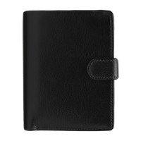 Мужской кожаный кошелек Ricco Grande K1302-black
