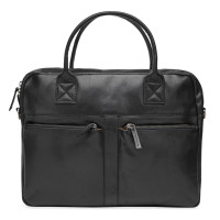 Мужская кожаная сумка Ricco Grande 1FSL-1052-black