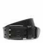 Кожаный мужской ремень V1115GX30-black
