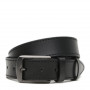 Кожаный мужской ремень V1125GX18-black