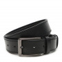 Кожаный мужской ремень V1125GX17-black