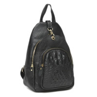 Женский кожаный рюкзак Keizer K1315-black