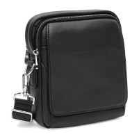 Мужская кожаная сумка Ricco Grande K12053-black