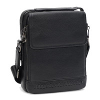 Мужская кожаная сумка Ricco Grande K12042-black