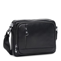 Мужская кожаная сумка Ricco Grande K13021a-black