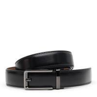 Мужской ремень из натуральной кожи V1GKX11-black