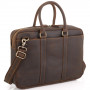 Винтажная коричневая сумка для ноутбука Tiding Bag D4-023R