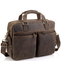 Сумка для ноутбука деловая в винтажном стиле Tiding Bag D4-002R