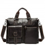 Повседневная мужская сумка из кожи для документов Tiding Bag 7264C