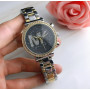 Женские наручные часы в стиле Michael Kors в подарочной фирменной коробочке, кварцевые часы на руку Майкл Корс Золотой с серебром