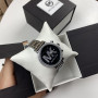 Качественные женские часы Michael Kors люкс реплика золотистые серебристые
