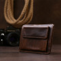 Кожаный мужской кошелек Vintage 20485 Коричневый