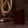 Женское глянцевое кожаное портмоне Shvigel 16484 Бордовый