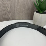 Женский кожаный ремень поясной классический Armani, пояс из натуральной кожи в стиле Армани