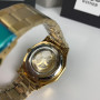 Качественные мужские механические часы Winner GMT-1159 Gold золото,наручные часы Виннер скелетон 2022