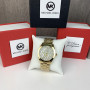 Женские наручные часы Michael Kors качественные реплика Майкл Корс люкс качество Желтое золото