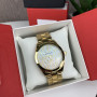 Женские наручные часы Michael Kors качественные реплика Майкл Корс люкс качество Желтое золото