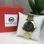 Женские наручные часы Michael Kors качественные реплика. Брендовые часы с браслет золотистые серебристые