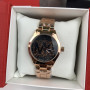 Женские наручные часы Michael Kors качественные реплика. Брендовые часы с браслет золотистые серебристые Розовое золото