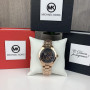 Женские наручные часы Michael Kors качественные реплика. Брендовые часы с браслет золотистые серебристые Розовое золото
