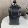 Женская мини сумочка на плечо в стиле Луи Витон, маленькая сумка клатч коричневая Черный в клетку