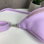 Качественная женская бананка сумка на грудь с цепочкой, мини сумочка яркая Фиолетовый