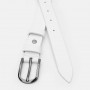 Женский кожаный ремень Borsa Leather V1FX32-white