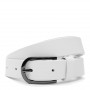 Женский кожаный ремень Borsa Leather V1FX32-white