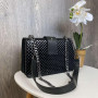 Женская мини сумочка клатч с птичками Pinko капелька, Маленькая сумка на цепочке с птицами Пинко капля