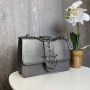 Женская мини сумочка клатч в стиле Pinko с птичками. Маленькая сумка на цепочке Пинко птички бордовая зеленая Серебристый