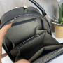 Качественная женская мини сумочка через плечо Marc Jacobs каркасная сумка эко кожа Черный
