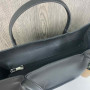 Качественная классическая женская сумка в стиле Зара черная, большая женская сумочка Zara эко кожа Турция