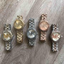 Женские часы Michael Kors качественные реплика в коробочке наручные часы с камнями золотистые серебристые