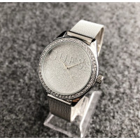 Женские наручные часы Guess копия Серебро с белым