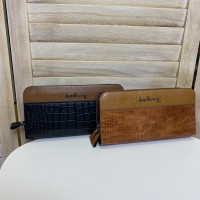 Мужской большой кошелек барсетка клатч Baellery крокодил