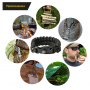 Браслет выживания из паракорда Петли LeCord Survival Bracelet Black