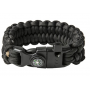 Браслет выживания из паракорда Петли LeCord Survival Bracelet Black