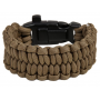 Браслет выживания из паракорда Петли LeCord Survival Bracelet Coyote Brown