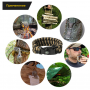 Браслет выживания из паракорда Трилобит LeCord Survival Bracelet Black/Coyote Brown