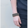 Браслет выживания из паракорда Трилобит LeCord Survival Bracelet Black/Coyote Brown