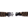 Браслет выживания из паракорда Трилобит LeCord Survival Bracelet Black/Coyote Brown