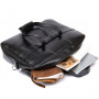 Сумка-портфель из натуральной кожи GRANDE PELLE 11442 Черный
