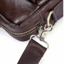Сумка вместительная Vintage 14641 кожаная Коричневая