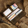 Бумажник мужской Vintage 14228 винтажная кожа Коричневый