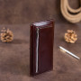 Бумажник вертикальный из кожи алькор SHVIGEL 16202 Коричневый