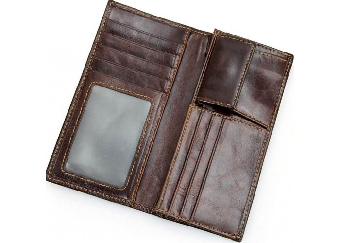 Кошелек Vintage 14536 из натуральной кожи Коричневый