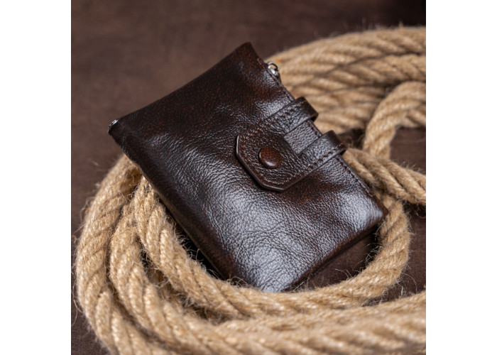 Кошелек Vintage 14602 кожаный Коричневый